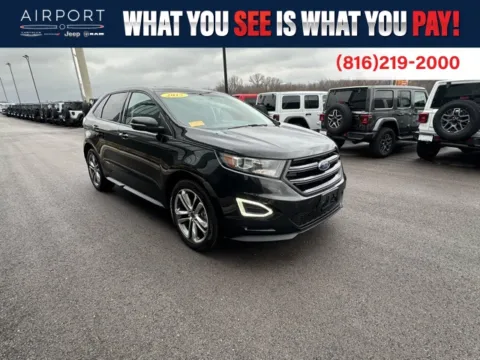 Black 2015 Ford Edge Sport for sale in Platte City, MO