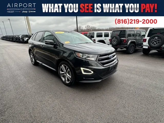 Black 2015 Ford Edge Sport for sale in Platte City, MO