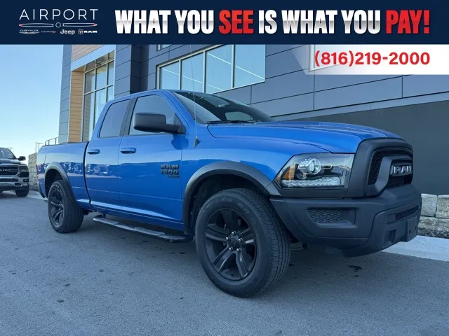 Used 2022 RAM Ram 1500 Classic Warlock with VIN 1C6RR7GG4NS219054 for sale in Kansas City