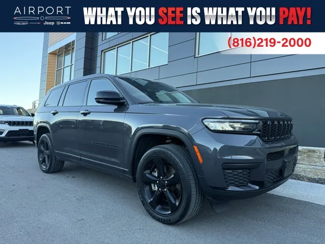 Used 2022 Jeep Grand Cherokee L Altitude with VIN 1C4RJKAG4N8541332 for sale in Kansas City