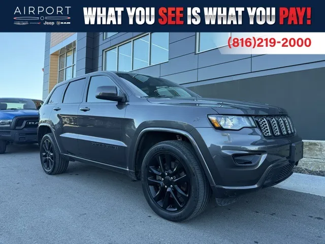 Gray 2021 Jeep Grand Cherokee Laredo X for sale in Platte City, MO