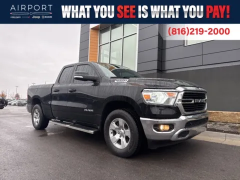 Black 2021 Ram 1500 Big Horn/Lone Star for sale in Platte City, MO