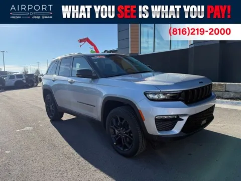 Silver 2025 Jeep Grand Cherokee Limited for sale in Platte City, MO