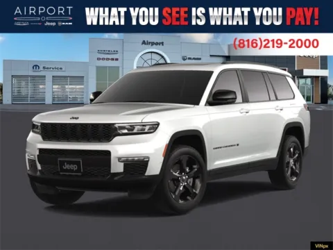 White 2025 Jeep Grand Cherokee L Limited for sale in Platte City, MO