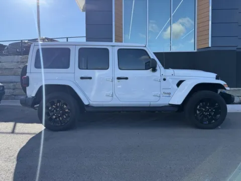 Photos of 2022 Jeep Wrangler Unlimited Sahara 4xe for sale in Platte City, MO at Airport Chrysler Dodge Jeep Ram