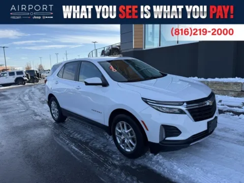 White 2022 Chevrolet Equinox LT for sale in Platte City, MO