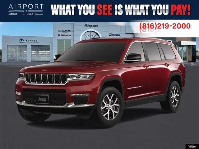 Red 2025 Jeep Grand Cherokee L Limited for sale in Platte City, MO