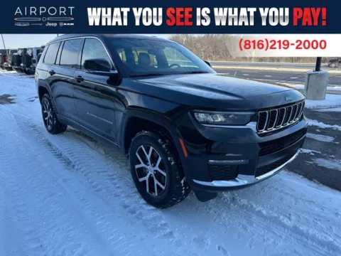 Black 2024 Jeep Grand Cherokee L Limited for sale in Platte City, MO
