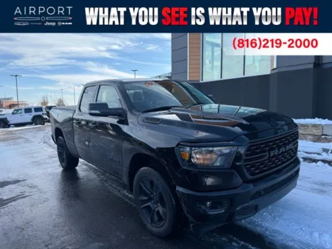 Black 2022 Ram 1500 Big Horn/Lone Star for sale in Platte City, MO