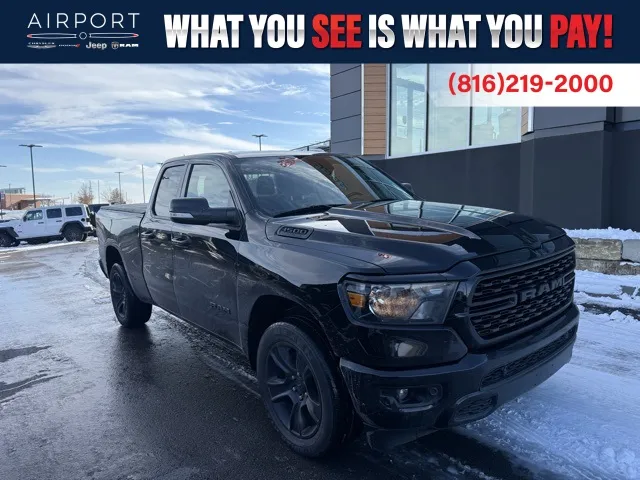 Black 2022 Ram 1500 Big Horn/Lone Star for sale in Platte City, MO