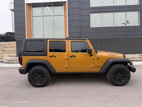 Photos of 2014 Jeep Wrangler Unlimited Willys for sale in Platte City, MO at Airport Chrysler Dodge Jeep Ram