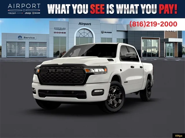 White 2026 Ram 1500 Big Horn/Lone Star for sale in Platte City, MO