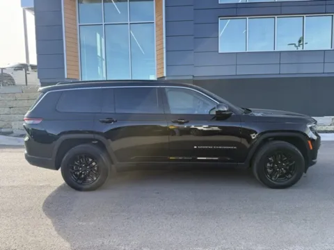 Photos of 2025 Jeep Grand Cherokee L Laredo for sale in Platte City, MO at Airport Chrysler Dodge Jeep Ram