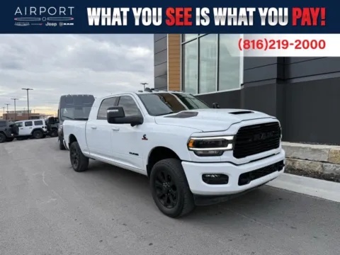 White 2023 Ram 3500 Laramie for sale in Platte City, MO