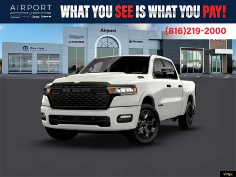 White 2026 Ram 1500 Big Horn/Lone Star for sale in Platte City, MO