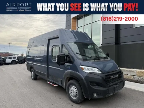 Blue 2024 Ram ProMaster 3500 EV Super High Roof for sale in Platte City, MO