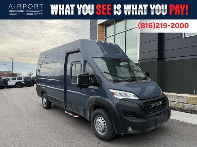 Blue 2024 Ram ProMaster 3500 EV Super High Roof for sale in Platte City, MO