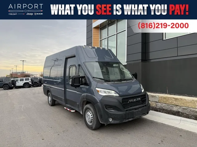 Blue 2024 Ram ProMaster 3500 EV Super High Roof for sale in Platte City, MO