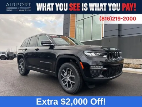 Black 2025 Jeep Grand Cherokee Limited for sale in Platte City, MO
