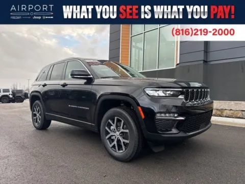 Black 2025 Jeep Grand Cherokee Limited for sale in Platte City, MO