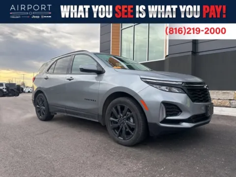 Gray 2024 Chevrolet Equinox RS for sale in Platte City, MO