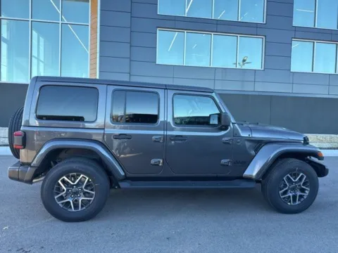 Photos of 2026 Jeep Wrangler Sahara for sale in Platte City, MO at Airport Chrysler Dodge Jeep Ram
