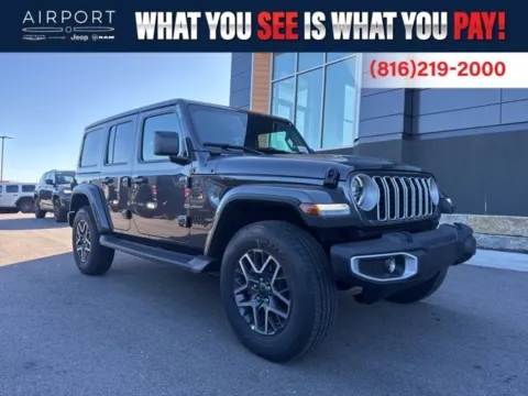 Gray 2026 Jeep Wrangler Sahara for sale in Platte City, MO