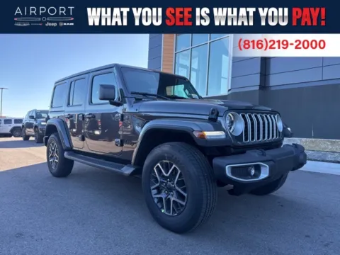 Gray 2026 Jeep Wrangler Sahara for sale in Platte City, MO