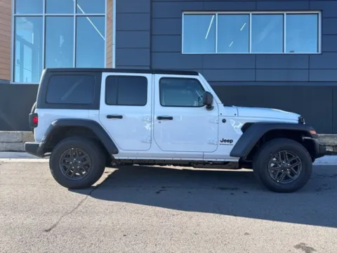 Photos of 2026 Jeep Wrangler Sport S for sale in Platte City, MO at Airport Chrysler Dodge Jeep Ram