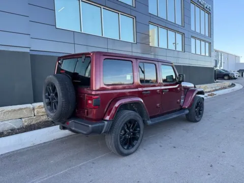 Another view of 2021 Jeep Wrangler Unlimited Sahara 4xe for sale in Platte City, MO at Airport Chrysler Dodge Jeep Ram
