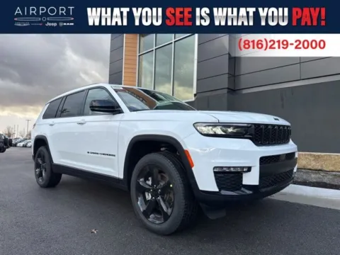 White 2025 Jeep Grand Cherokee L Limited for sale in Platte City, MO