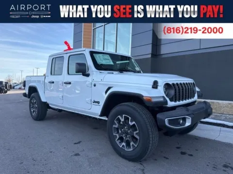 White 2026 Jeep Gladiator Sahara for sale in Platte City, MO