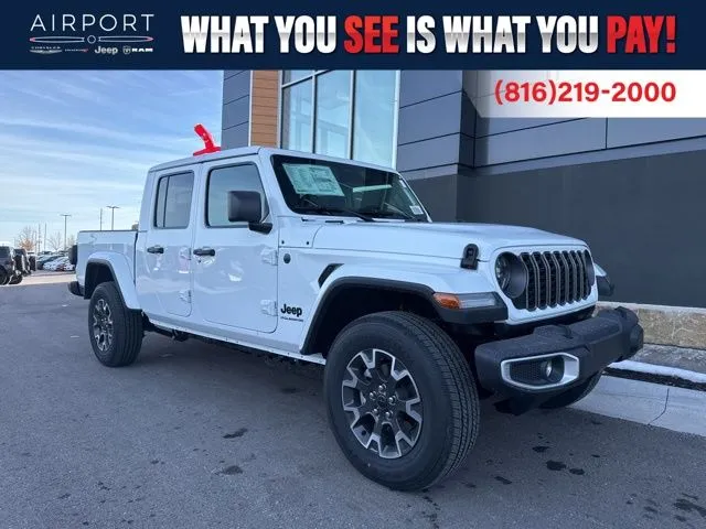 White 2026 Jeep Gladiator Sahara for sale in Platte City, MO