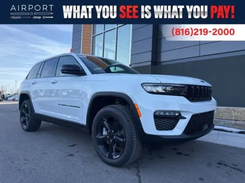 White 2025 Jeep Grand Cherokee Limited for sale in Platte City, MO
