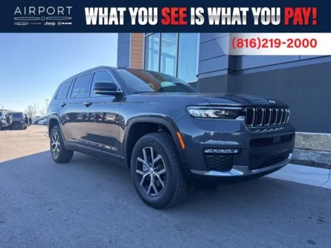 Gray 2025 Jeep Grand Cherokee L Limited for sale in Platte City, MO