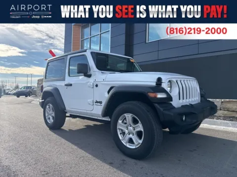 White 2022 Jeep Wrangler Sport S for sale in Platte City, MO
