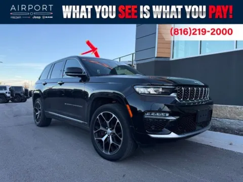 Black 2022 Jeep Grand Cherokee Summit for sale in Platte City, MO
