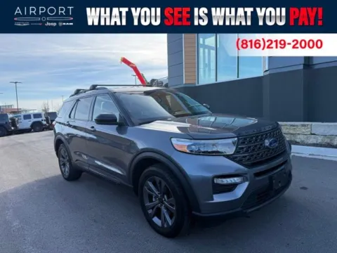 Gray 2022 Ford Explorer XLT for sale in Platte City, MO