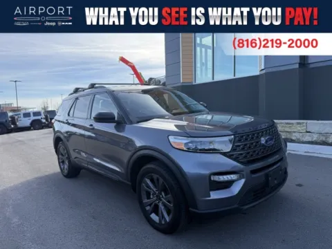 Gray 2022 Ford Explorer XLT for sale in Platte City, MO