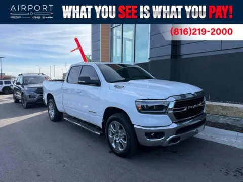 White 2021 Ram 1500 Big Horn/Lone Star for sale in Platte City, MO
