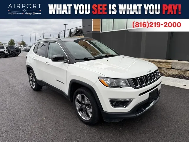 Used 2018 Jeep Compass Limited with VIN 3C4NJDCB7JT235006 for sale in Kansas City