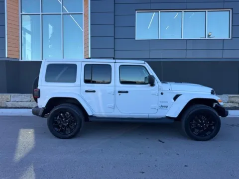 Photos of 2023 Jeep Wrangler Sahara 4xe for sale in Platte City, MO at Airport Chrysler Dodge Jeep Ram