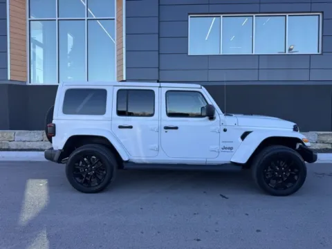 Photos of 2023 Jeep Wrangler Sahara 4xe for sale in Platte City, MO at Airport Chrysler Dodge Jeep Ram