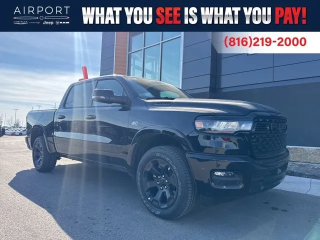 Black 2026 Ram 1500 Big Horn/Lone Star for sale in Platte City, MO