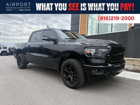 Black 2022 Ram 1500 Big Horn/Lone Star for sale in Platte City, MO