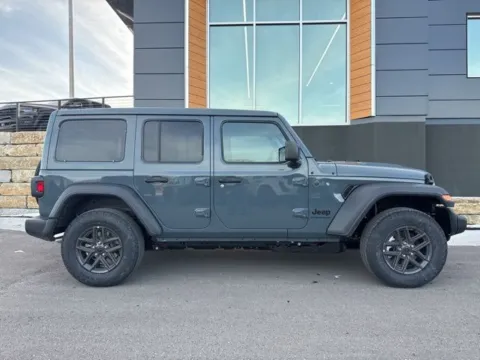 Photos of 2026 Jeep Wrangler Sport S for sale in Platte City, MO at Airport Chrysler Dodge Jeep Ram