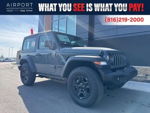 Gray 2026 Jeep Wrangler Sport for sale in Platte City, MO