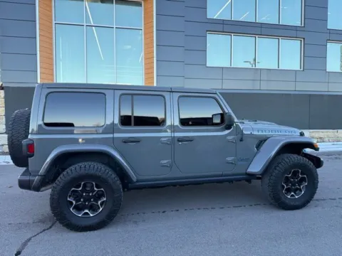 Photos of 2023 Jeep Wrangler Rubicon 4xe for sale in Platte City, MO at Airport Chrysler Dodge Jeep Ram