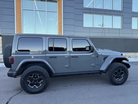 Photos of 2023 Jeep Wrangler Rubicon 4xe for sale in Platte City, MO at Airport Chrysler Dodge Jeep Ram