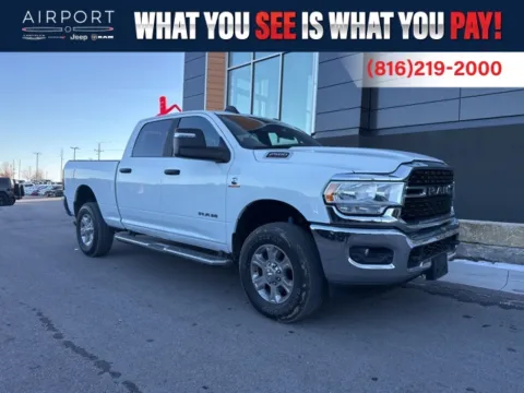 White 2024 Ram 2500 Big Horn for sale in Platte City, MO